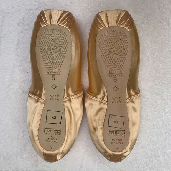 Freed of London Pointe Shoes Classic Deep Vamp SBTDV Size 5XX Diamond Maker - Picture 8 of 17